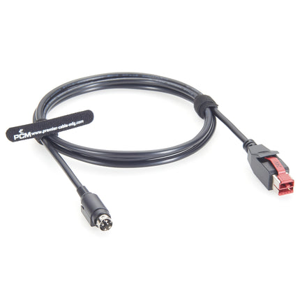 24V PoweredUSB to Hosiden 3 Pin Cable