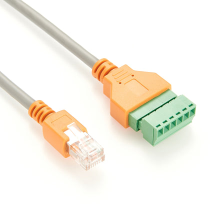 RJ12 6P6C Screw Terminal Adapter Cable
