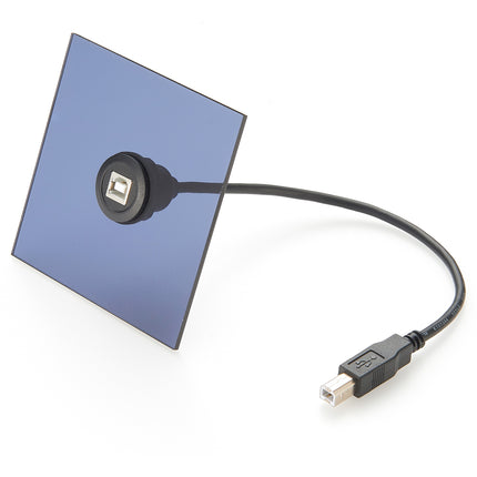 Panel Mount USB 2.0 B Extension Cable