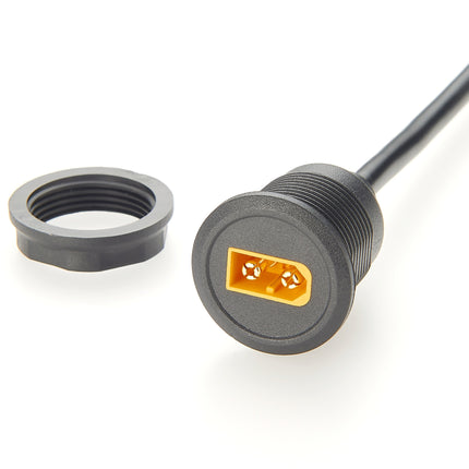 Round Panel Mount XT60 Extension Cable