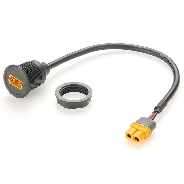 Round Panel Mount XT60 Extension Cable
