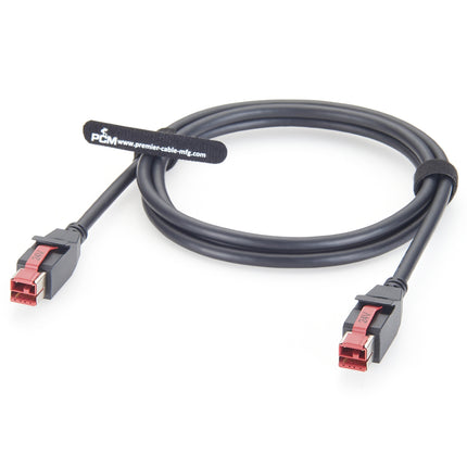 24V PoweredUSB Male to Male Cable