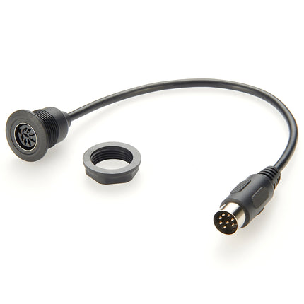 8 Pin DIN Round Panel Mount Cable