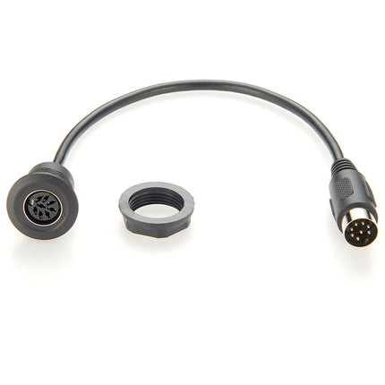 8 Pin DIN Round Panel Mount Cable