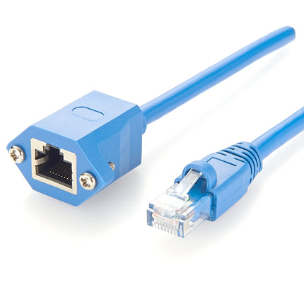 CAT6 Panel Mount Extension Cable