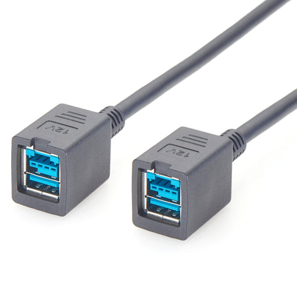 12V PoweredUSB Cable Female to Female