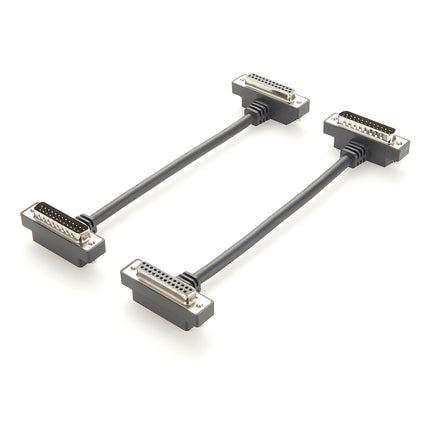 DB25 Extension Cable Right Angled