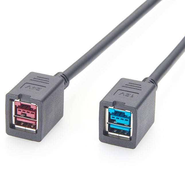 12V to 24V PoweredUSB Cable