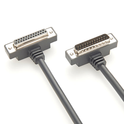 DB25 Extension Cable Right Angled