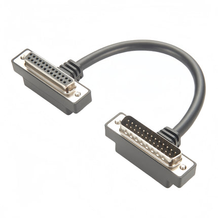 DB25 Extension Cable Right Angled