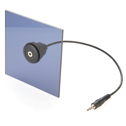 Round Panel Mount 3.5mm Stereo Audio Extension Cable