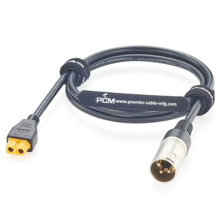 3 Pin XLR to XT60 Charge Adapter Cable