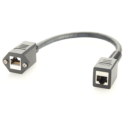 CAT8 RJ45 Screw Panel Mount Ethernet Cable