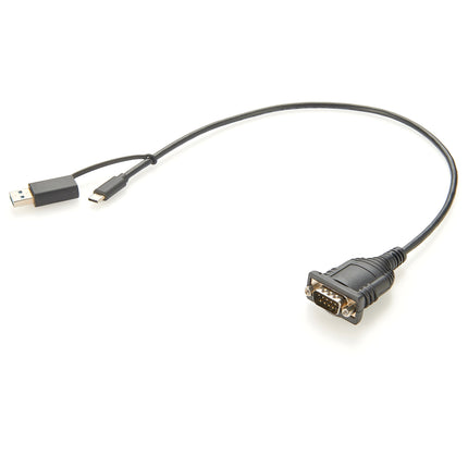 USB-A USB-C to RS232 Serial Adapter Cable