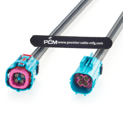 IP67 Waterproof Quad Mini FAKRA Extension Cable