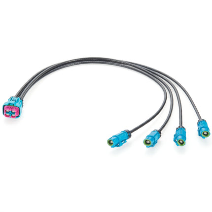 Waterproof 4 In 1 H-MTD Gigabit Ethernet Harness