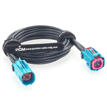 IP67 Waterproof Quad Mini FAKRA Extension Cable