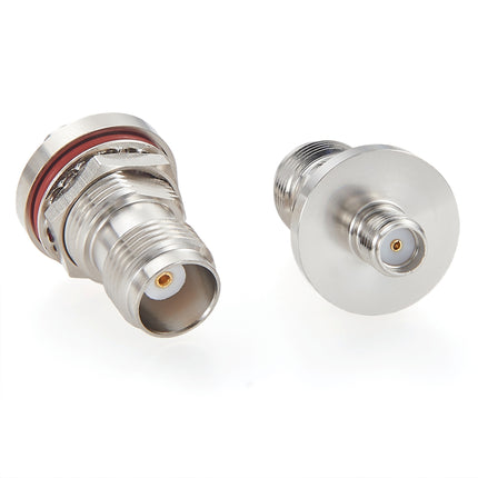 SMA Female to TNC Female Bulkhead Adapter