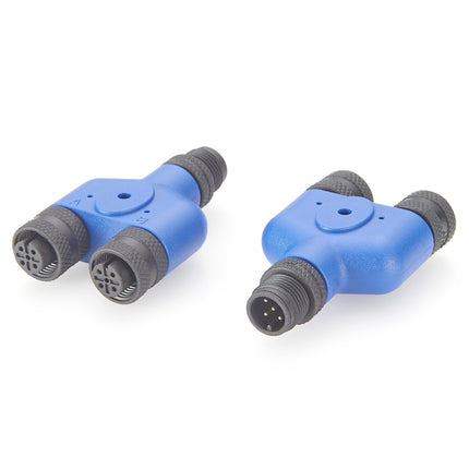 5 Pin M12 Y Splitter Connector