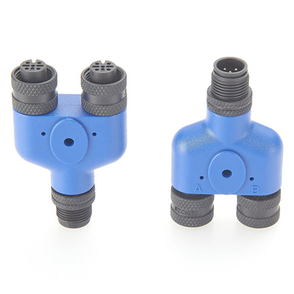 5 Pin M12 Y Splitter Connector