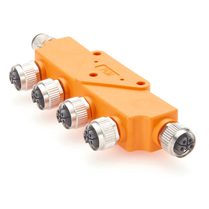 M12 L Code Junction Box Power Splitter