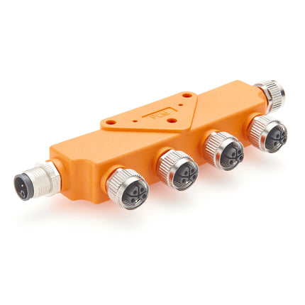 M12 L Code Junction Box Power Splitter