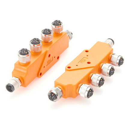 M12 L Code Junction Box Power Splitter