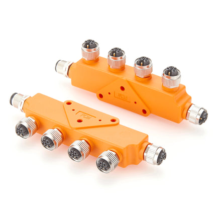 M12 L Code Junction Box Power Splitter
