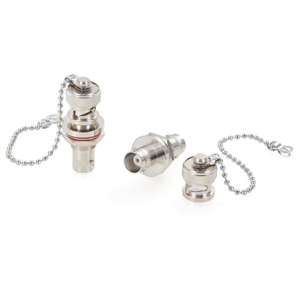 BNC Bulkhead Adapter with Dust Cap