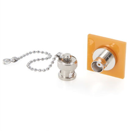 BNC Bulkhead Adapter with Dust Cap