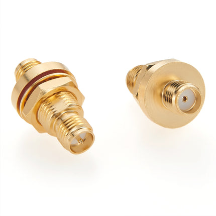 SMA Female to RP-SMA Female Bulkhead Adapter