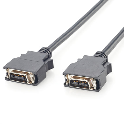MDR 20 Pin HPCN20 SCSI Cable with Latch Lock