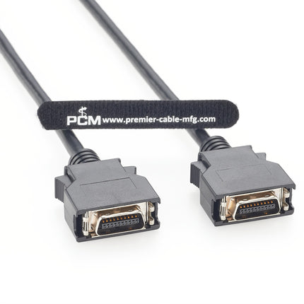 MDR 20 Pin HPCN20 SCSI Cable with Latch Lock
