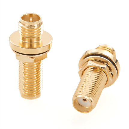 Waterproof RP-SMA to SMA Panel Mount Coupler