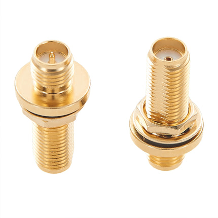 Waterproof RP-SMA to SMA Panel Mount Coupler