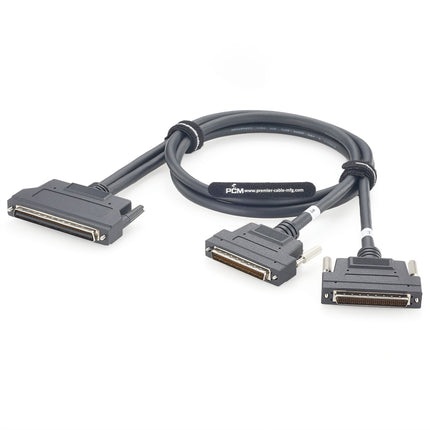 HPCN100 to Dual HPDB68 SCSI Cable Compatible PCL-10268