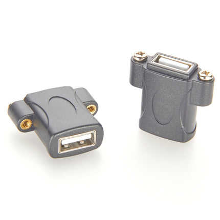 Panel Mount USB 2.0 Type-A Coupler