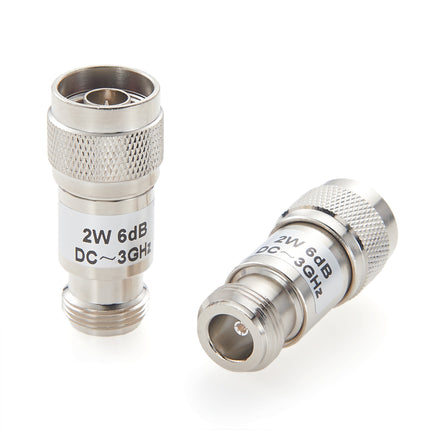 2W/6dB N-Type Fixed Attenuator