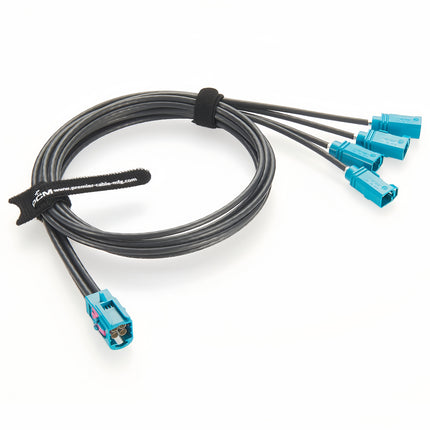 4 In 1  Rosenberger HFM Mini FAKRA RF Coaxial Extension Cable