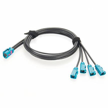 4 In 1  Rosenberger HFM Mini FAKRA RF Coaxial Extension Cable