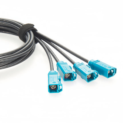 4 In 1  Rosenberger HFM Mini FAKRA RF Coaxial Extension Cable