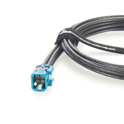 4-in-1 TE MATE-AX Z Male to 4 x FAKRA Z Female RF Cable Assembly