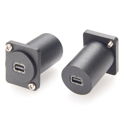 Panel Mount Mini DisplayPort Coupler