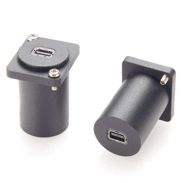 Panel Mount Mini DisplayPort Coupler