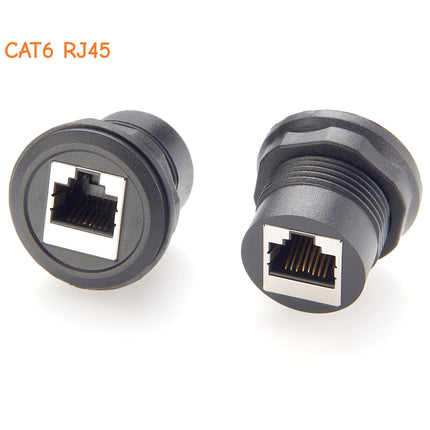 Cat6 RJ45 Bulkhead Panel Mount Coupler