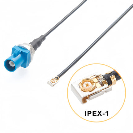 IPEX1 to Fakra Z Male Bulkhead Mount Cable