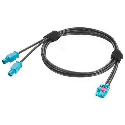 2 In 1 Rosenberger HFM Mini FAKRA Female to 2 x FAKRA Male Cable