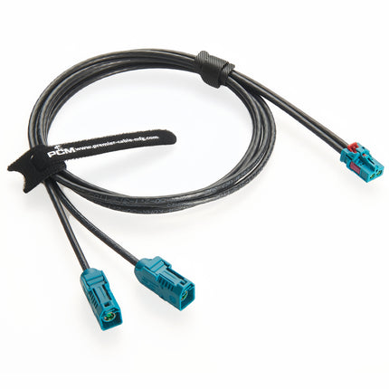 2-In-1 TE MATE-AX to FAKRA RF Cable Assembly