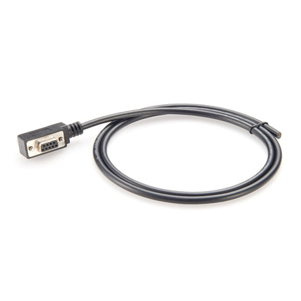 Left Angled DB9 Female RS232 Serial Cable