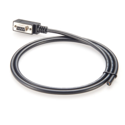 Left Angled DB9 Female RS232 Serial Cable